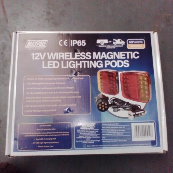 12V Wireless Magnetic LED Lighting Pods